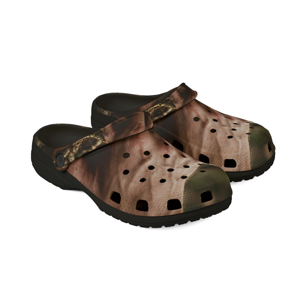 Men's Foam Shoes with Forest Root Art