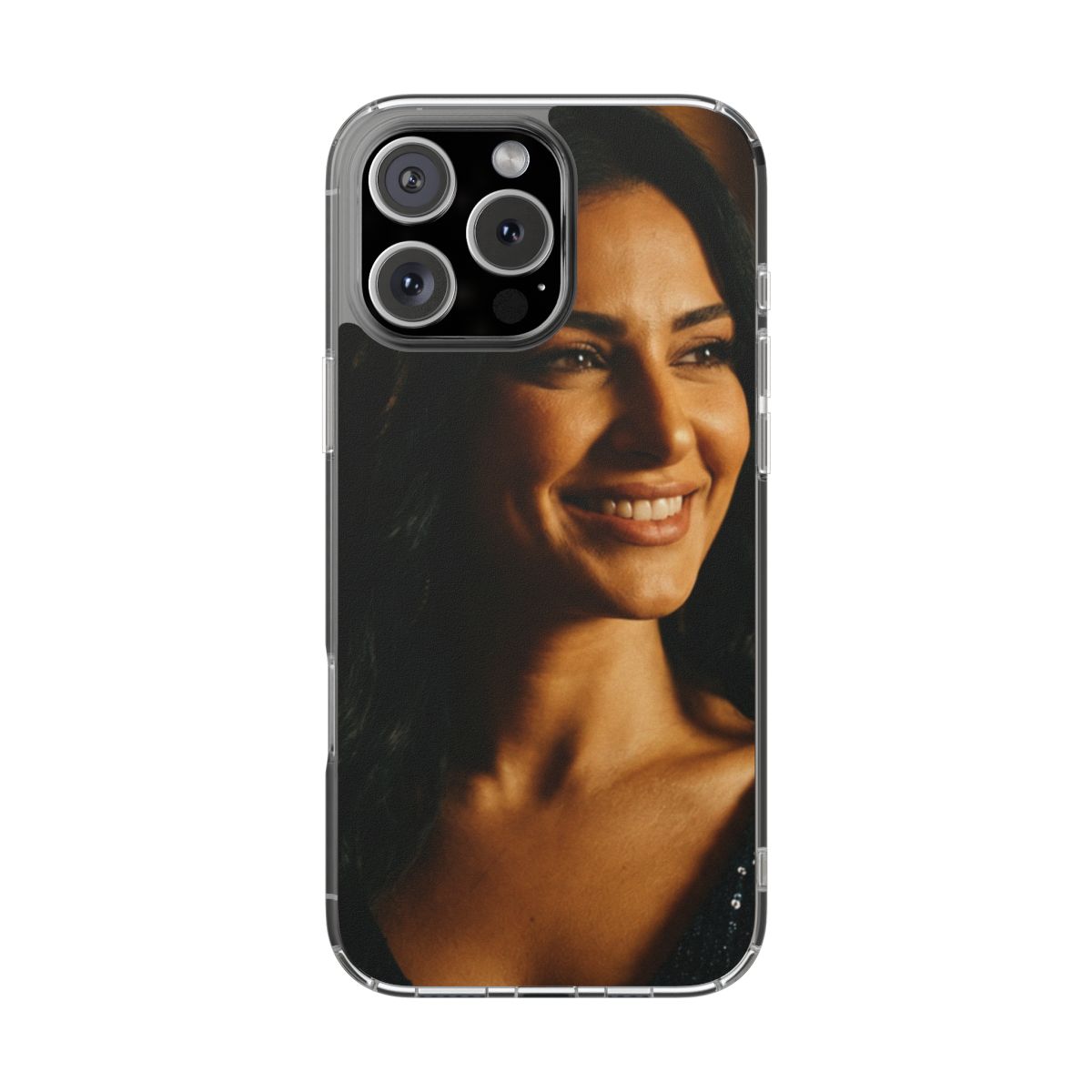 Clear Impact-Resistant Cases - Clear Phone Case - Golden...