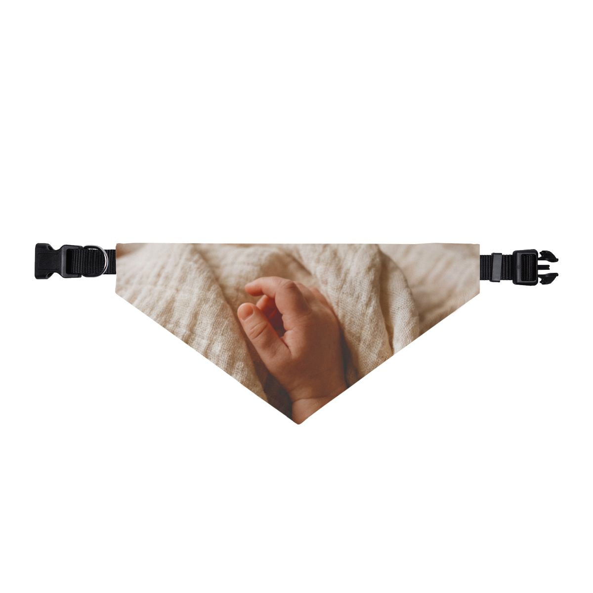 Clip-on Pet Bandana - Neutral Minimalist