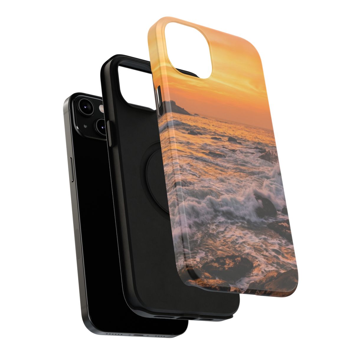Impact-Resistant Cases - Phone Case - Sunrise Coastal Art— sizes part 1/2