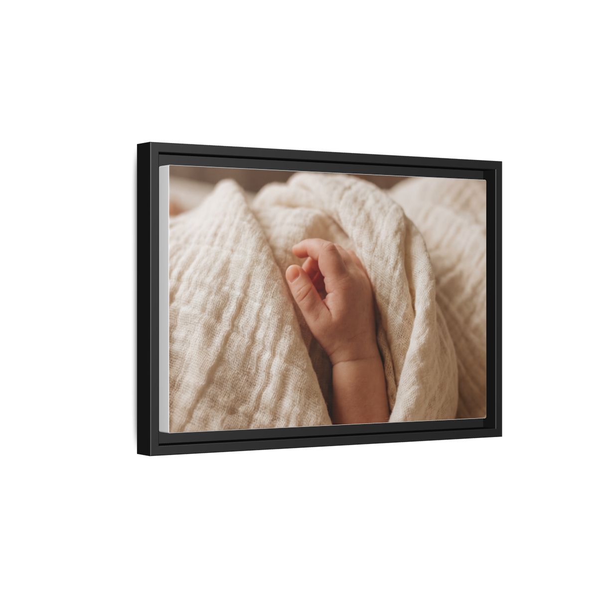 Framed Canvas - Minimalist Decor — Black / 1.25"
