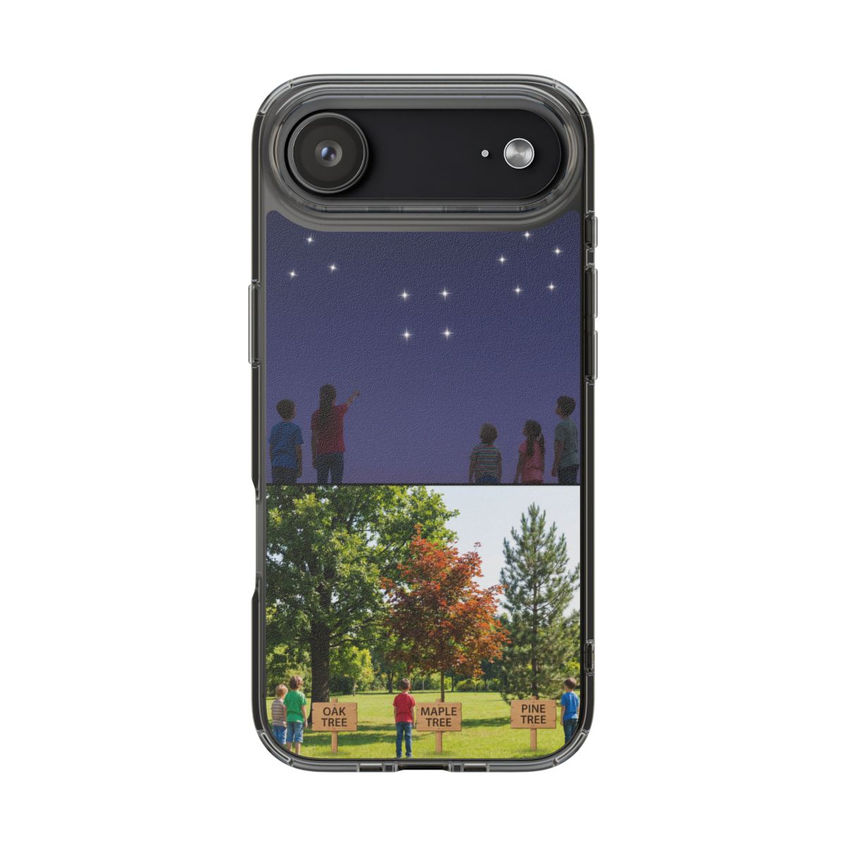 Clear Impact-Resistant Cases - Stardust & Forest Discovery |...