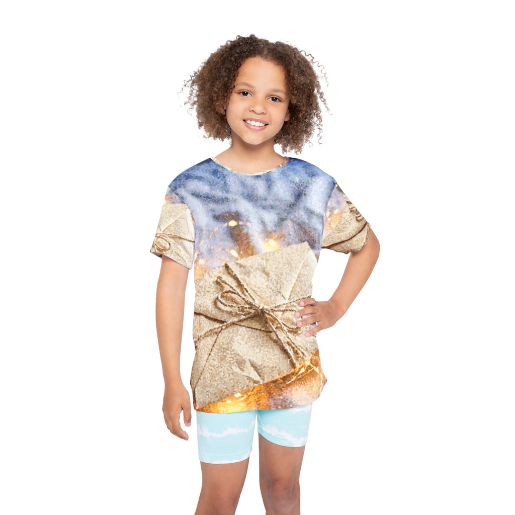 Kids Sports Jersey with Twinkle Gift Art