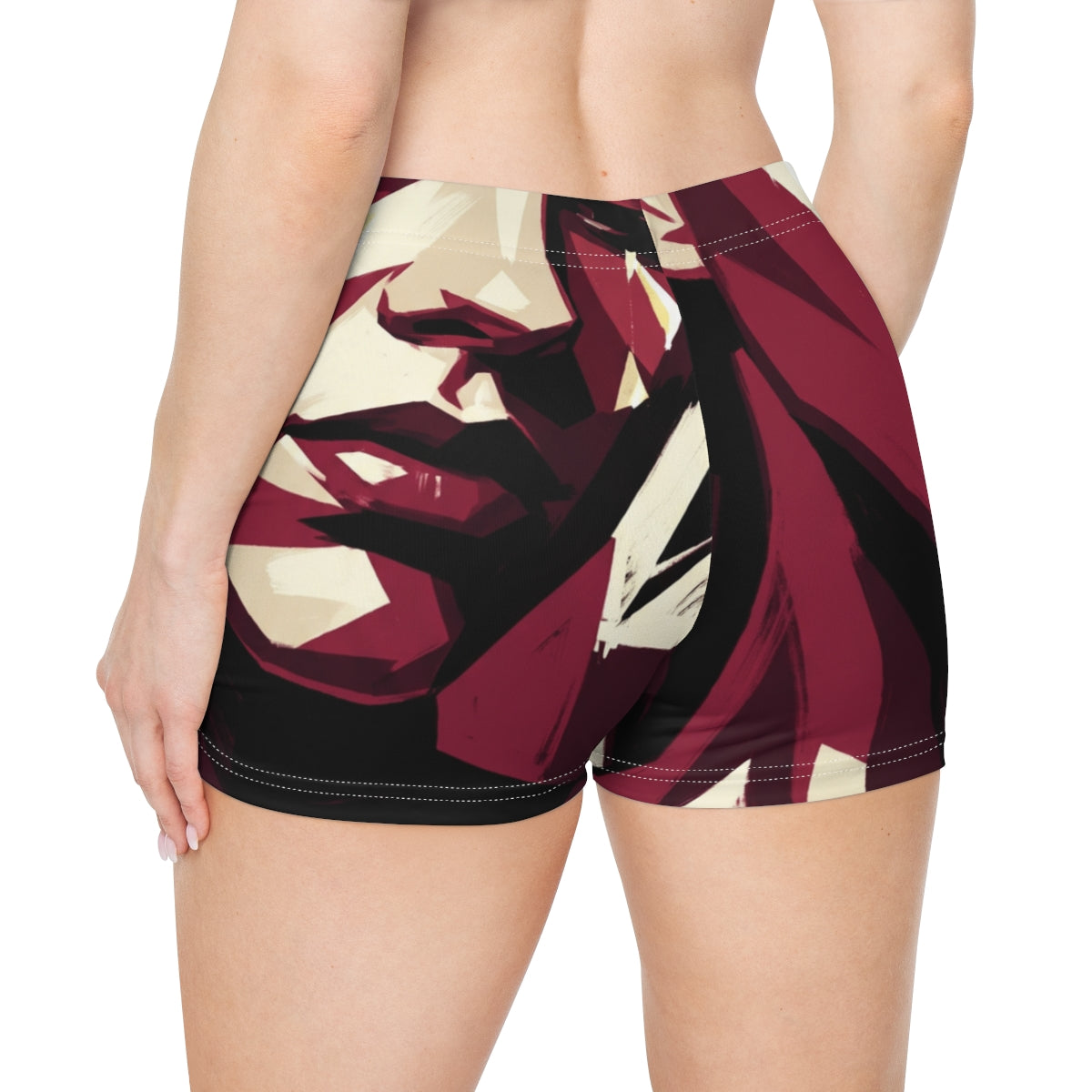 Women's Shorts - Crimson Muse Casual | Echovira Gallery