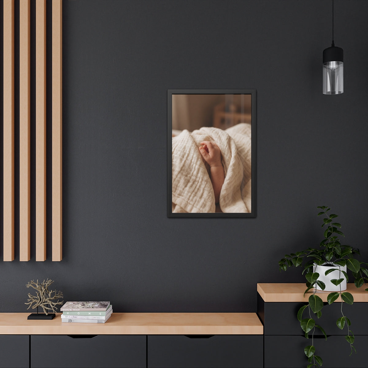 Framed Poster Wall Art - Boho Nursery