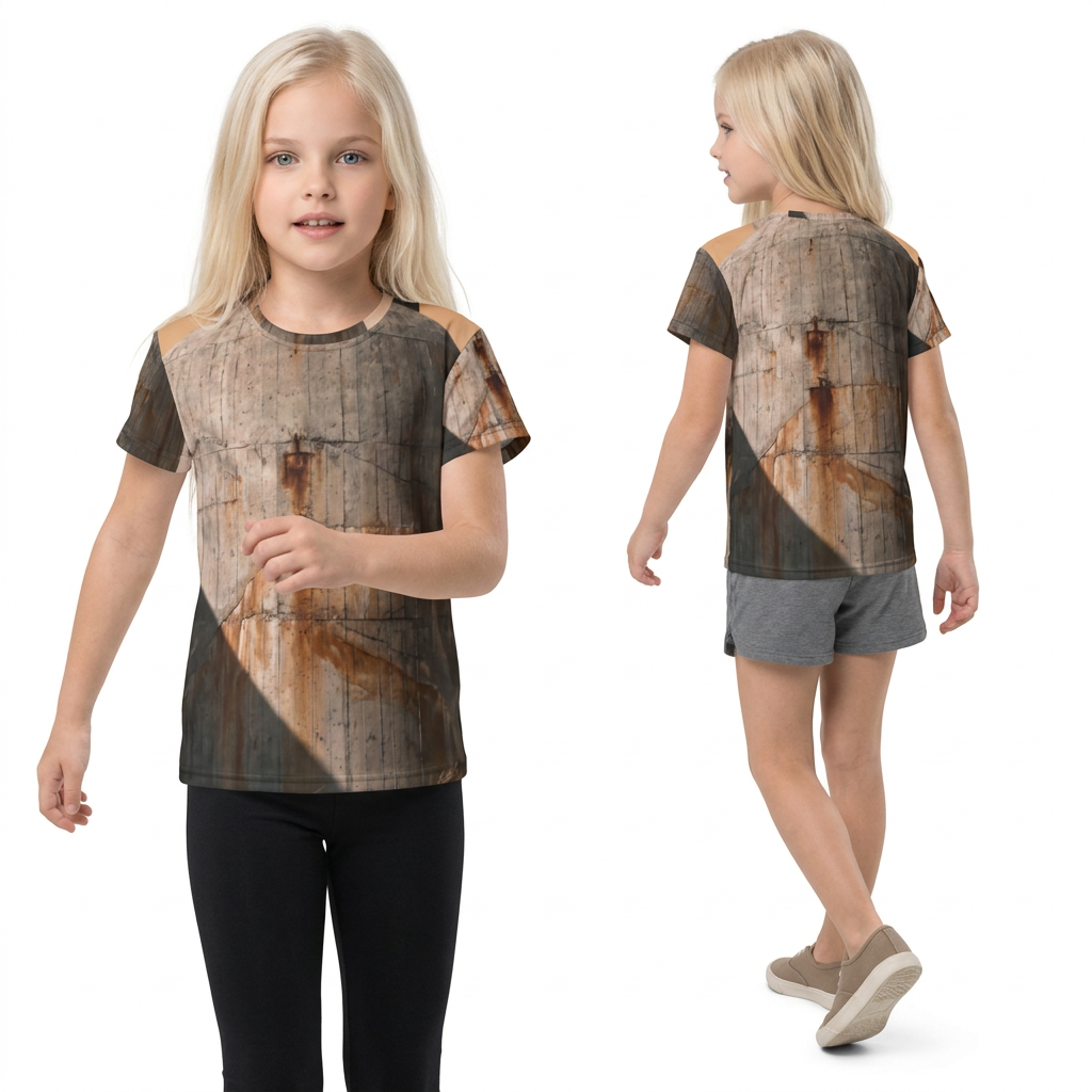Brutalist Desert Silo Kids Sports Jersey