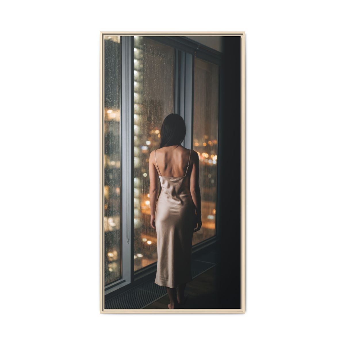 Framed Matte Canvas - Cinematic Nights
