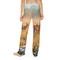 Pantalon d'intérieur enfant motif cerf et prairie
