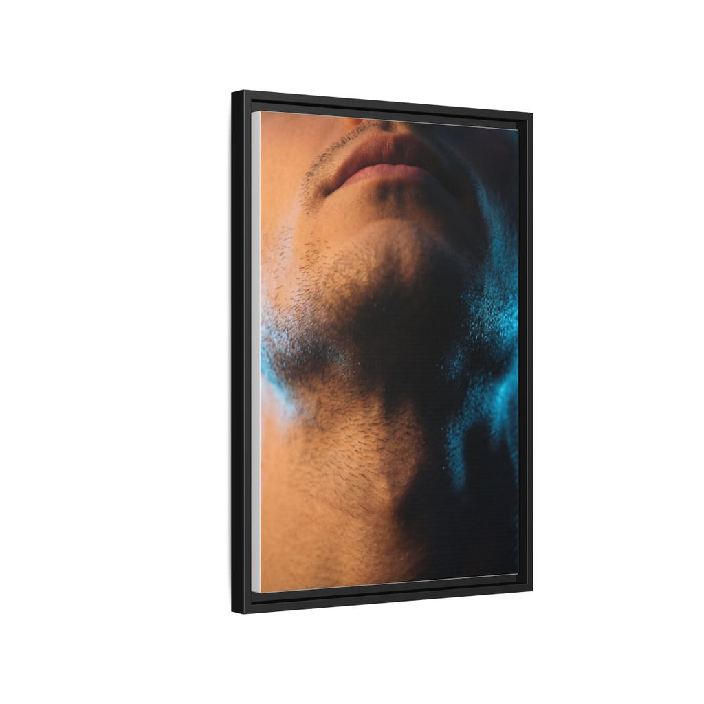 Framed Matte Canvas - Neon Noir