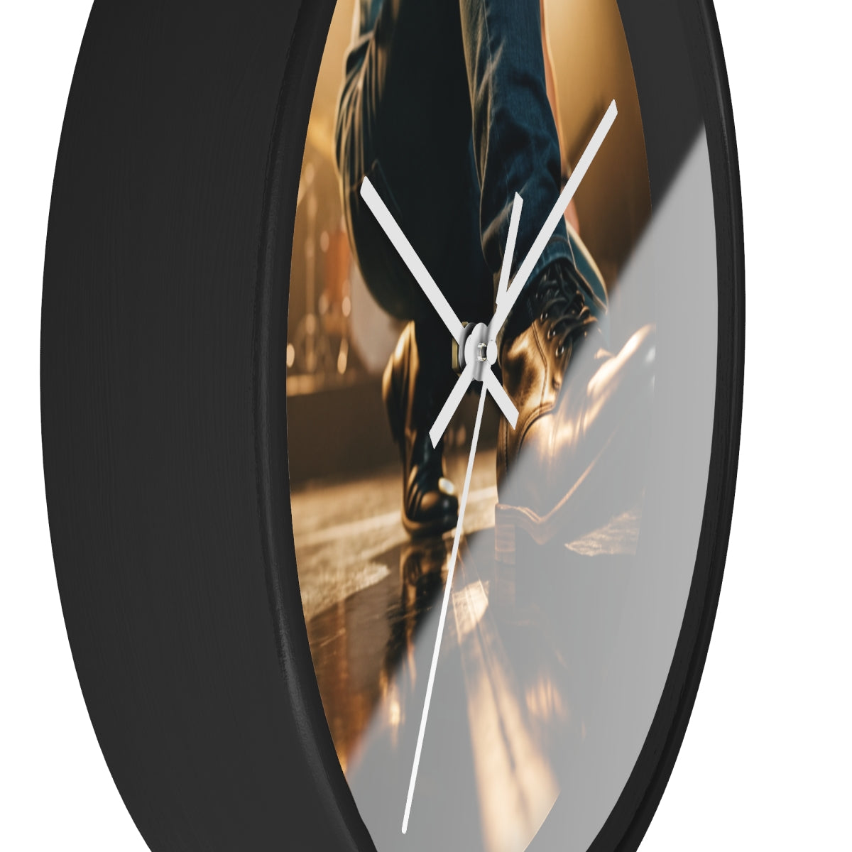 Wall Clock - Stage Lights Spotlight Concert Art | Echovira...