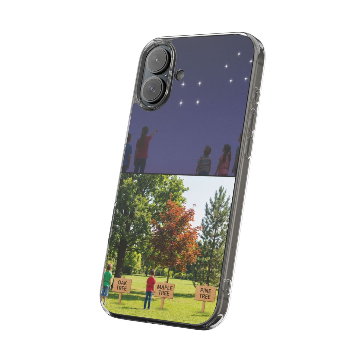 Clear Impact-Resistant Case - Starry Shield
