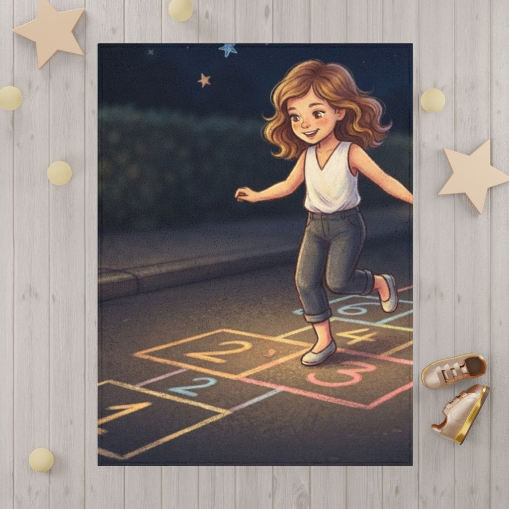 Toddler Blanket - Twilight Hopscotch Dream | Echovira...