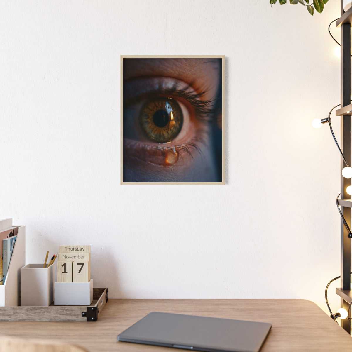 Posters with Wooden Frame - Eye Art