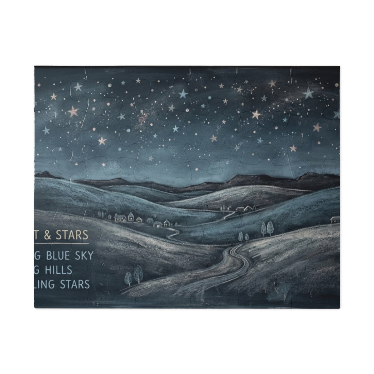 Jigsaw Puzzle with Tin - Twilight Hills Night (30, 110, 252...