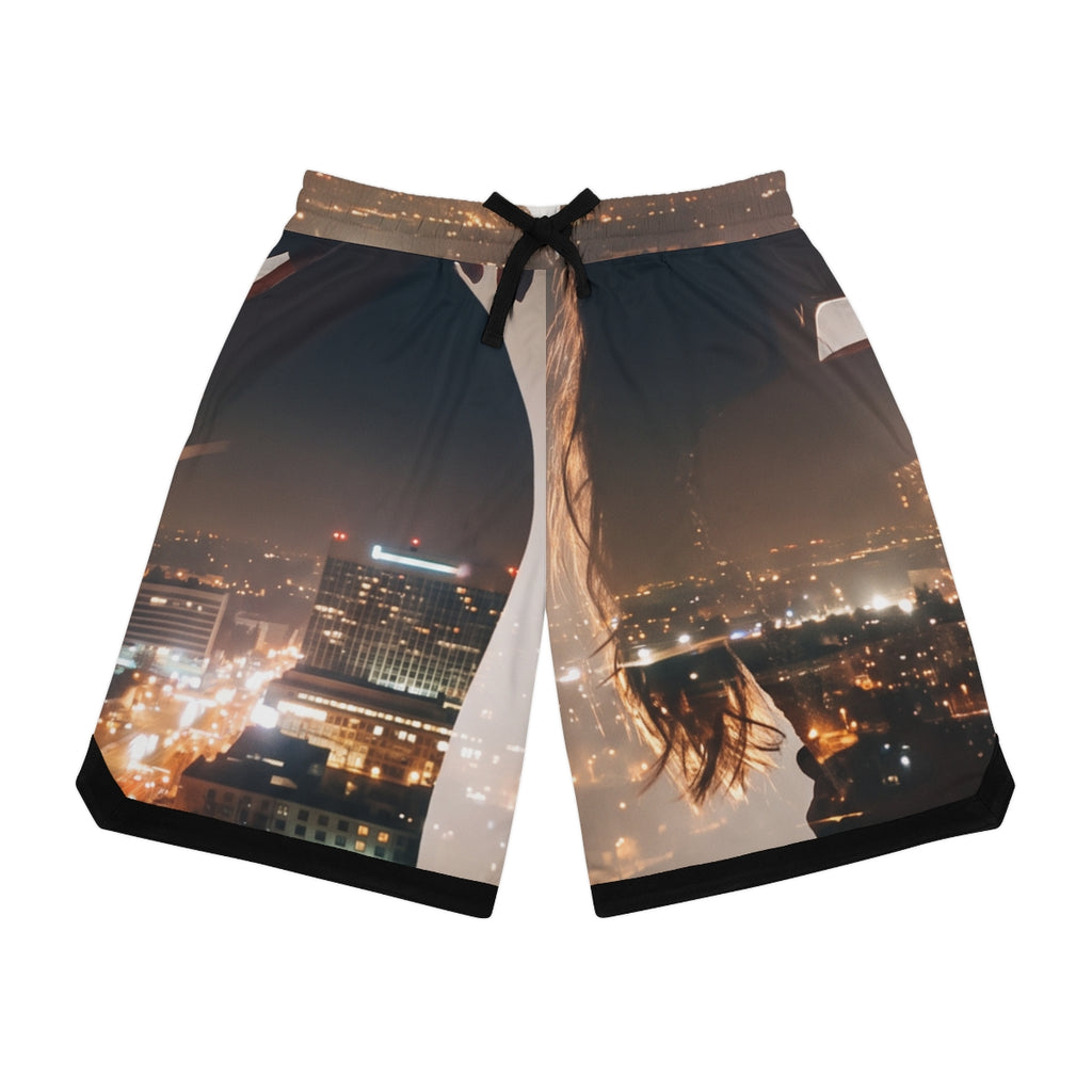 Basketball Rib Shorts - Midnight City lights | Echovira...