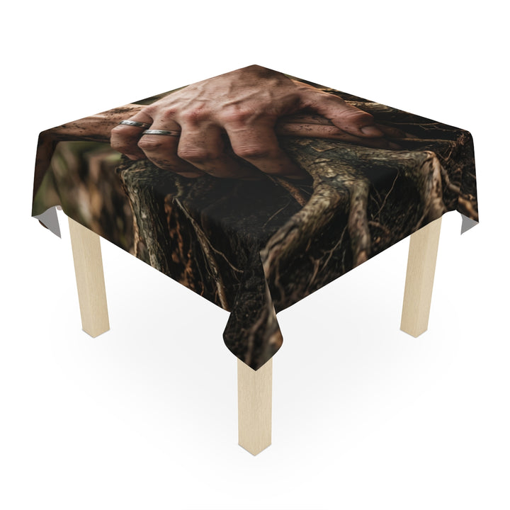 Tablecloth - Earthy Forest Solitude