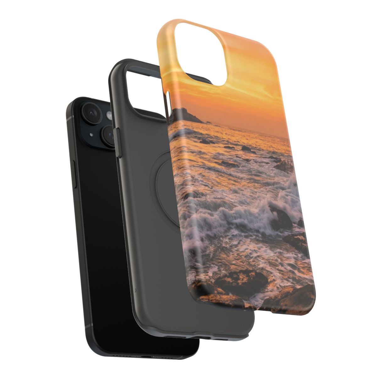 Impact-Resistant Cases - Phone Case - Sunrise Coastal Art— sizes part 1/2