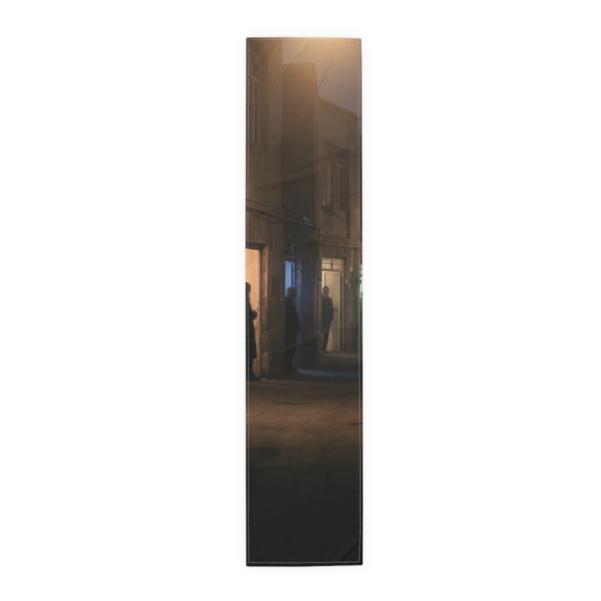 Table Runner - Midnight Alley Echoes | Echovira Gallery