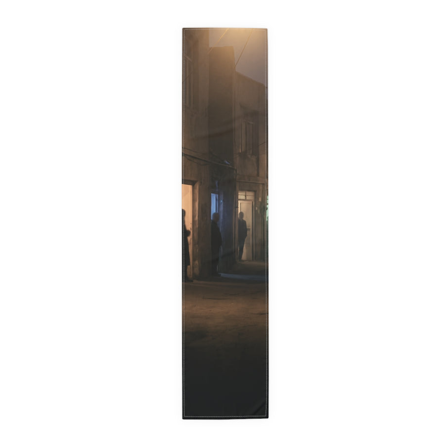 Table Runner - Midnight Alley Echoes
