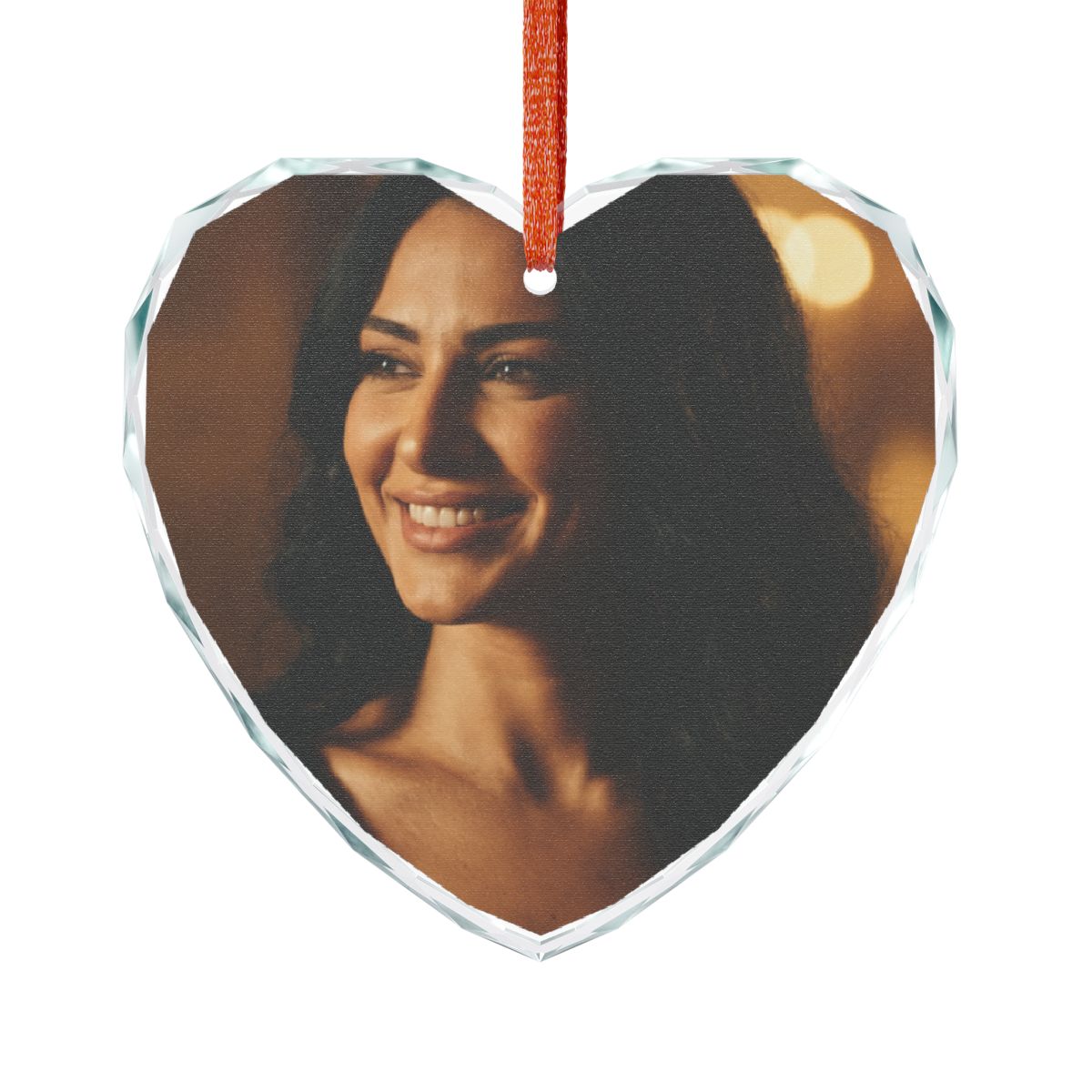 Crystal Glass Ornament - Golden Hour Portrait - Midnight......