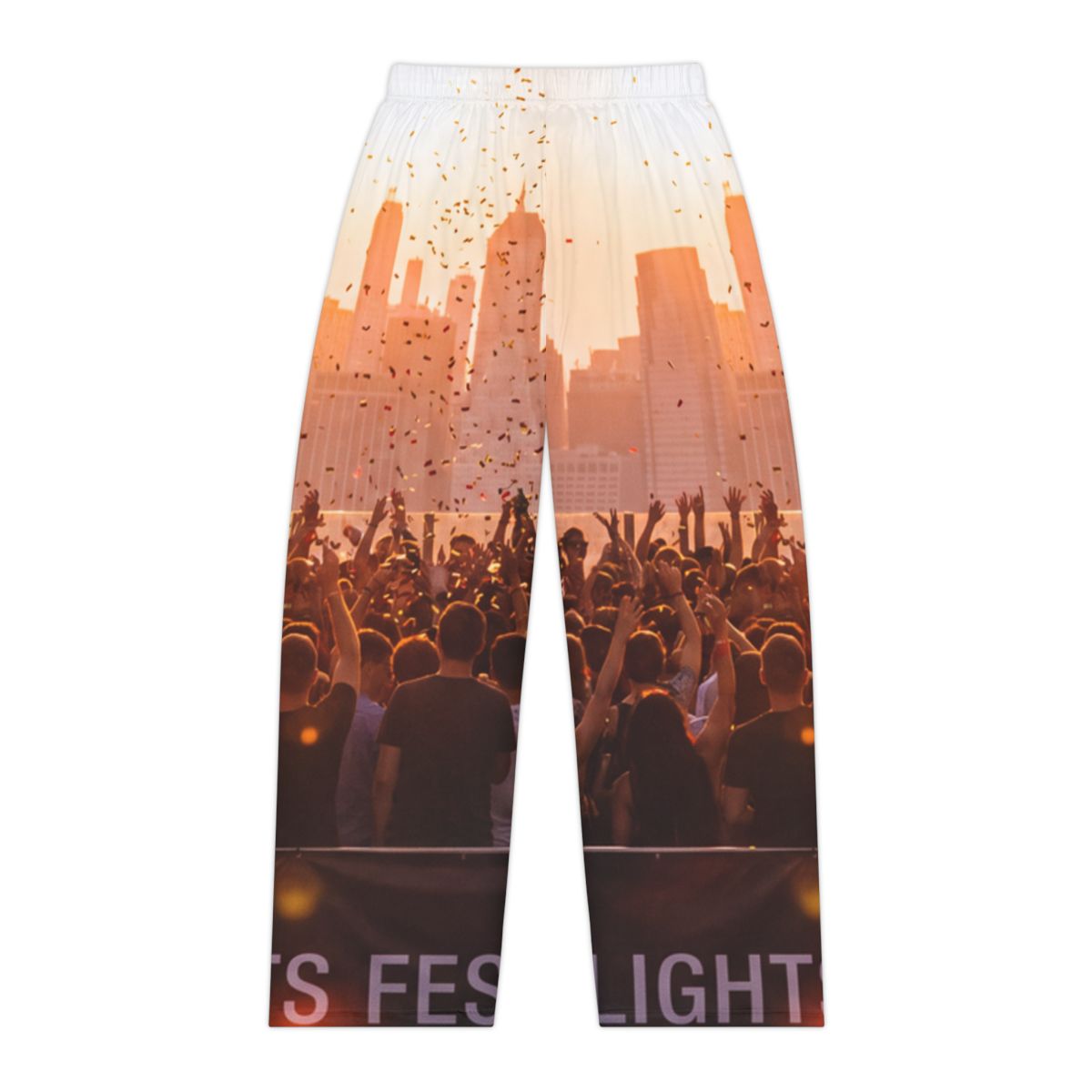 Women's Pajama Pants - City Lights | Echovira Gallery