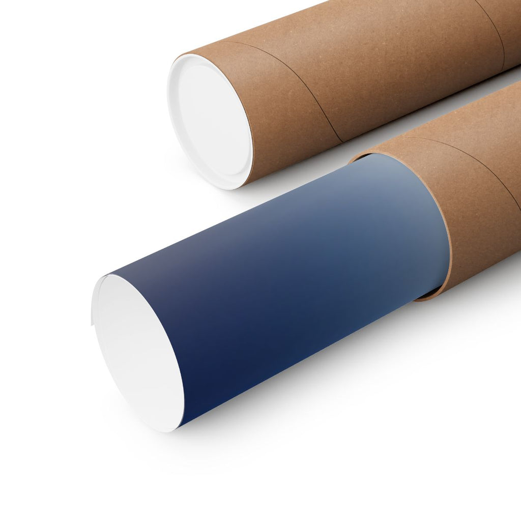Matte Vertical Poster - Ethereal Blue Somnium Portrait (8×10 & 36×54)