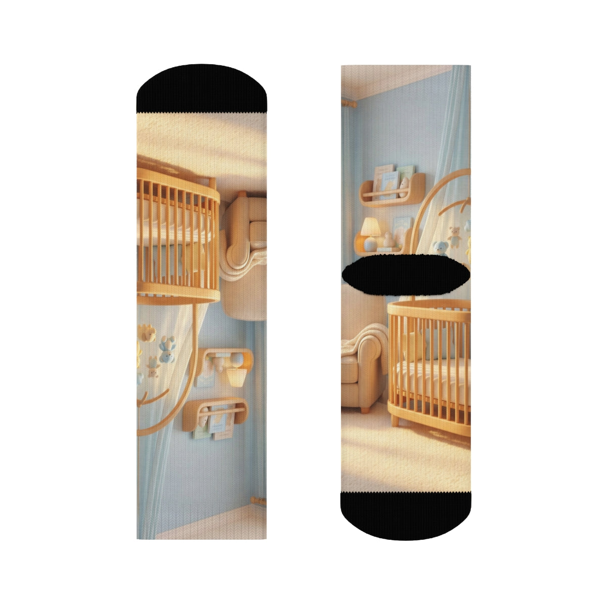 Cozy Room Crew Socks - Soft Step Comfort