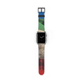 Apple Watch Band - Vintage Persian Lion and Sun Flag Art |...