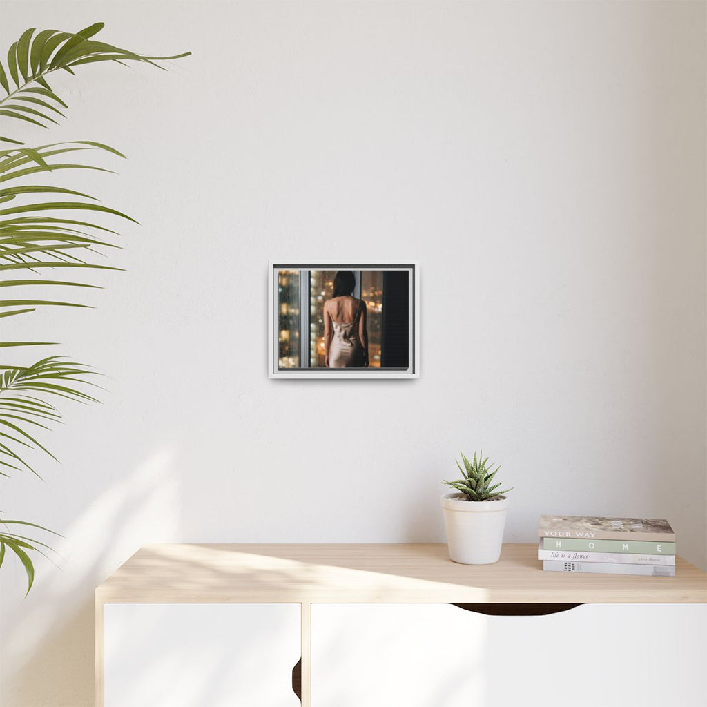 Framed Matte Canvas - Cinematic Nights