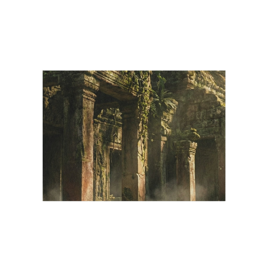 Outdoor Rug - Sacred Temple Haven | Echovira Gallery