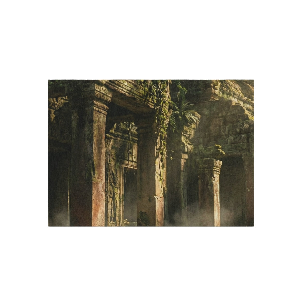 Outdoor Rug - Sacred Temple Haven | Echovira Gallery