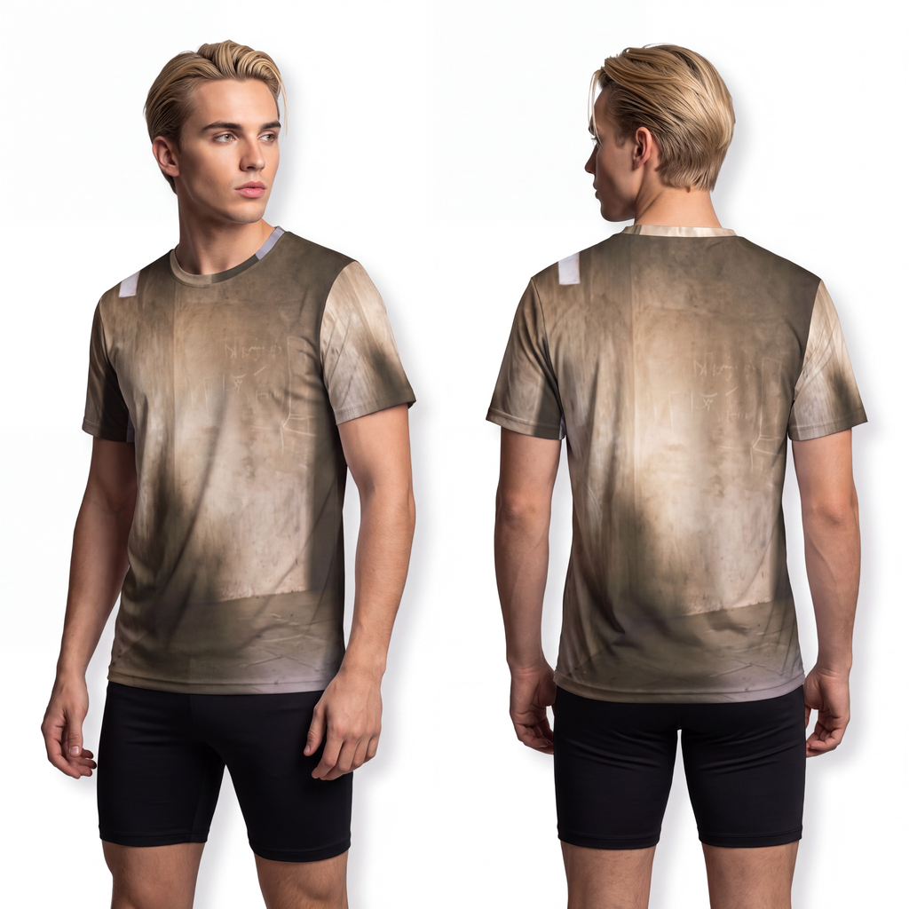 Men's Sports Jersey - Shadows of the Citadel moody... |...