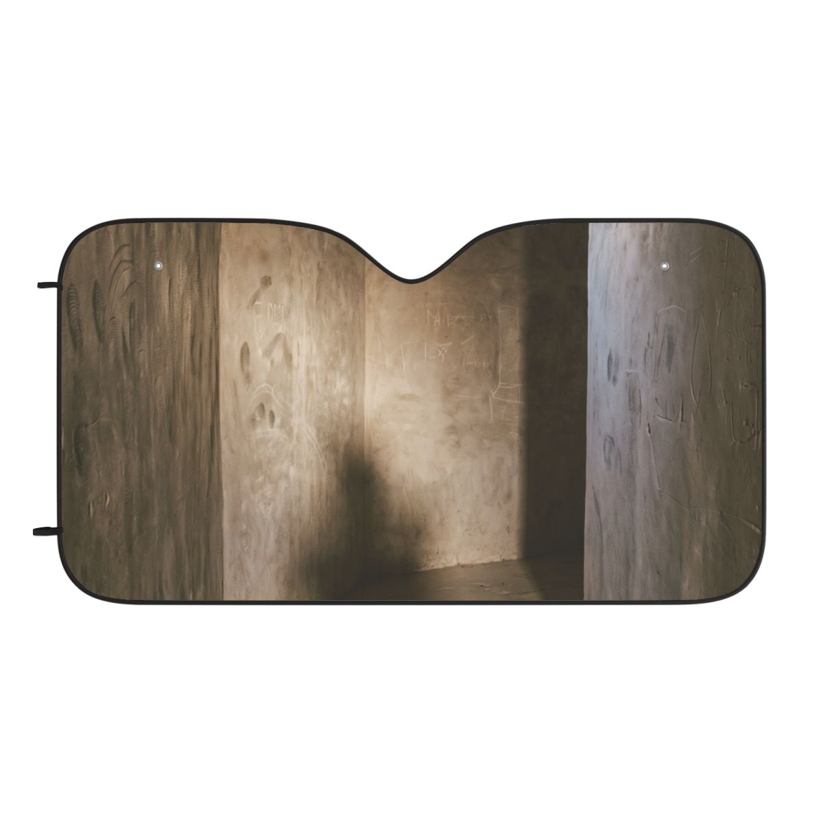 Car Sun Shades - Shadows of the Citadel moody architectural...