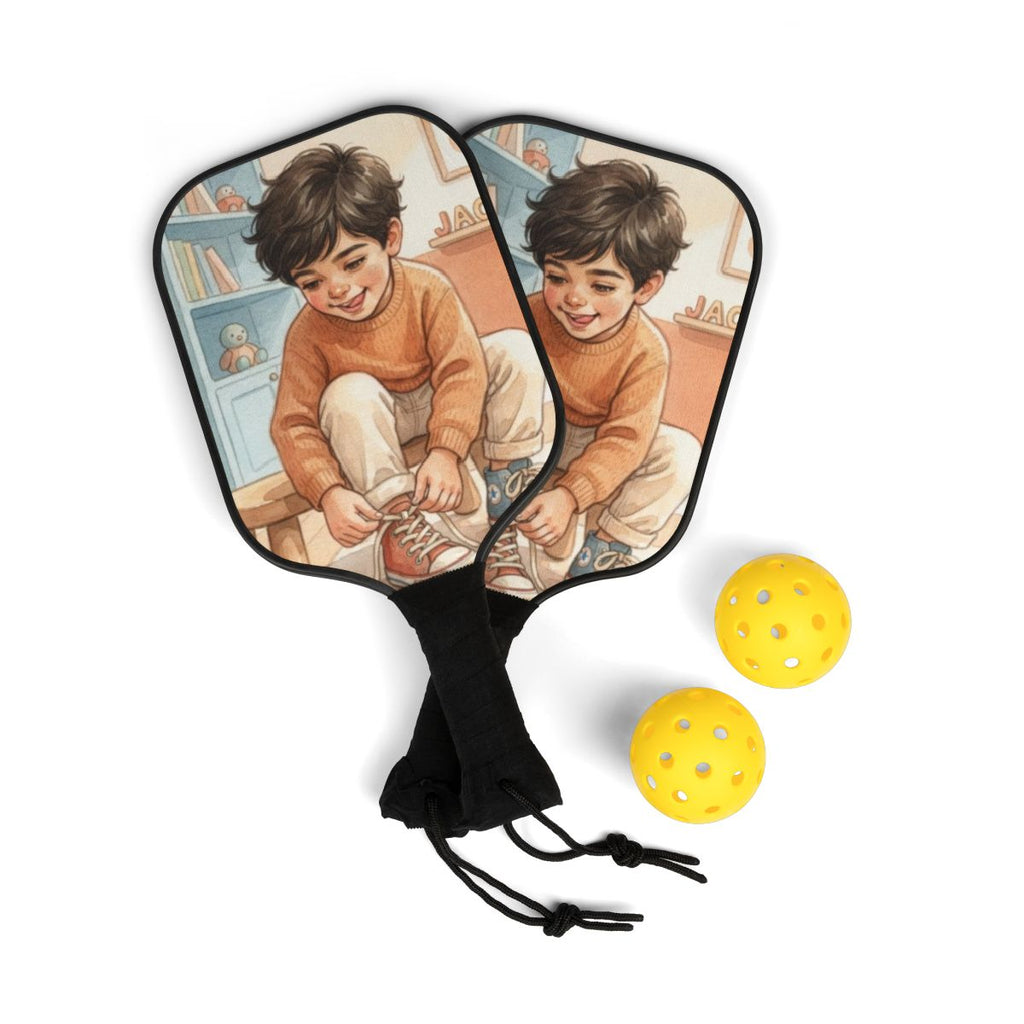 Pickleball Kit - Whimsical Court Paddle Set | Echovira...