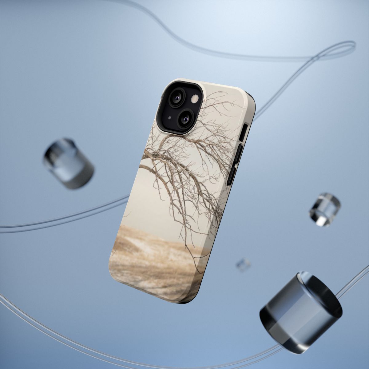 Impact-Resistant Cases - Tough Phone Case - Winter Tree Vibe— sizes part 1/2