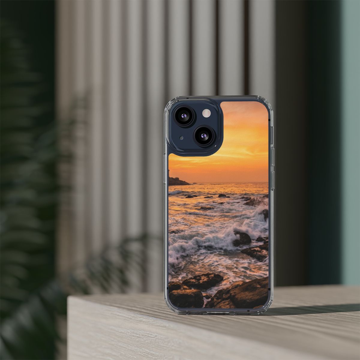 Clear Impact-Resistant Cases - Clear Phone Case - Golden...
