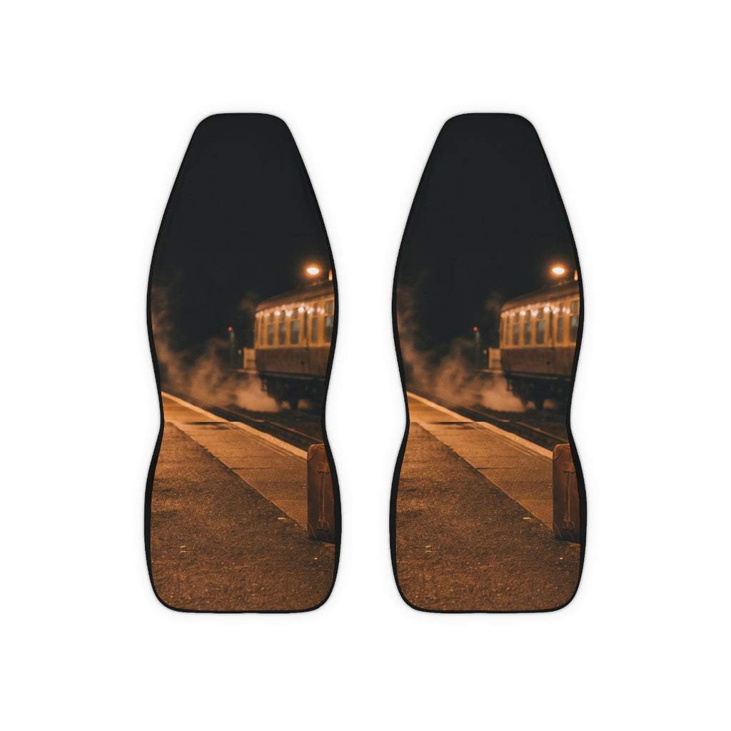 Vintage Suitcase Car Seat Covers