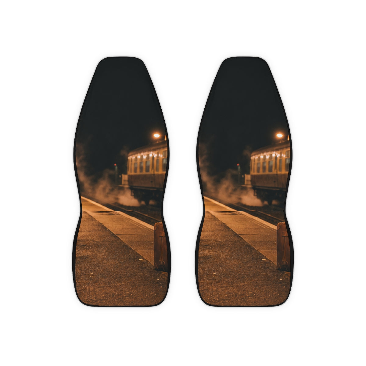 Vintage Suitcase Car Seat Covers
