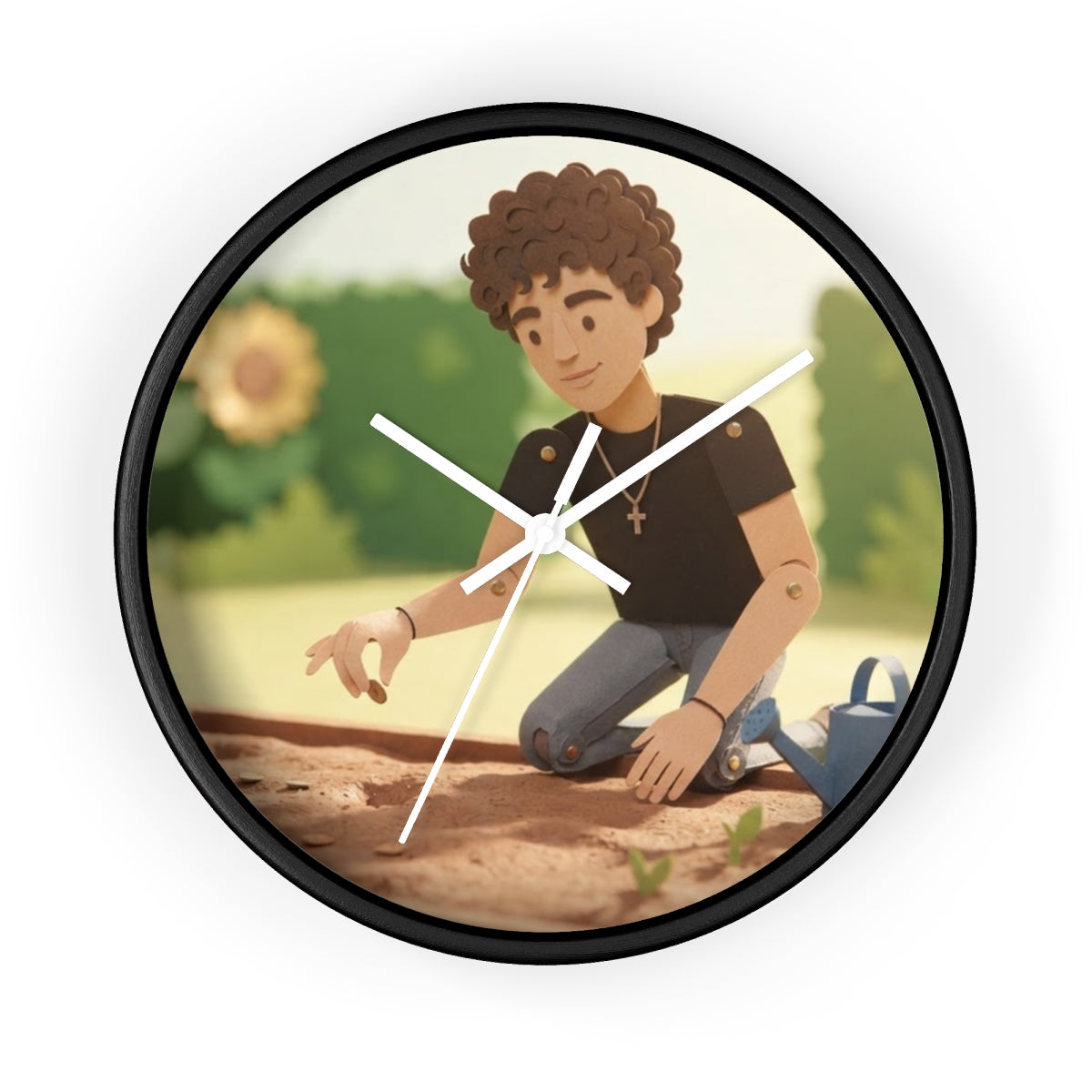 Wall Clock - Little Sprout Garden | Echovira Gallery
