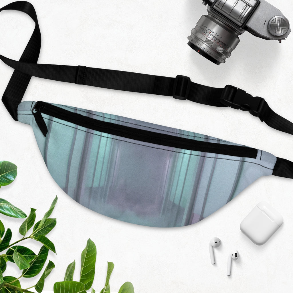 Fanny Pack - Liminal Corridor Fog Art Print | Echovira...