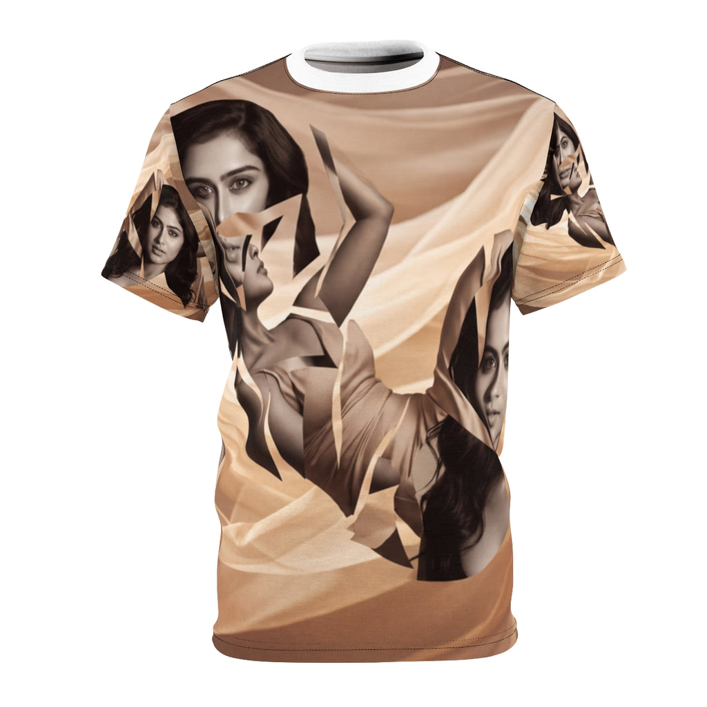 Men's Surreal Fragmented Portrait Tee