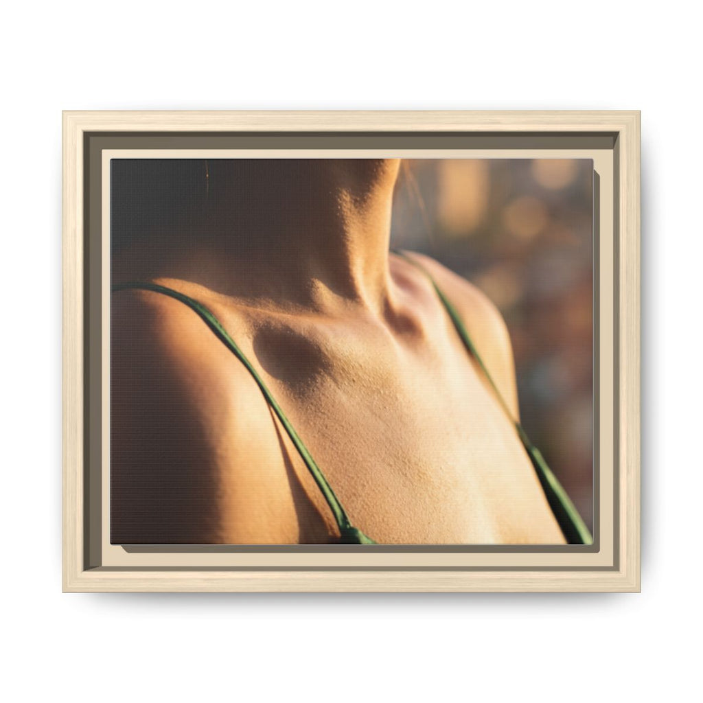 Matte Canvas Framed - Golden Hour Portrait