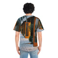 Men's Baseball Jersey - Twilight Courtyard | Echovira...