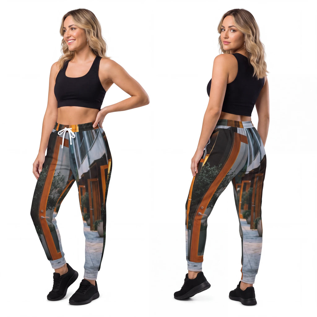 Athletic Joggers - Twilight Promenade | Echovira Gallery