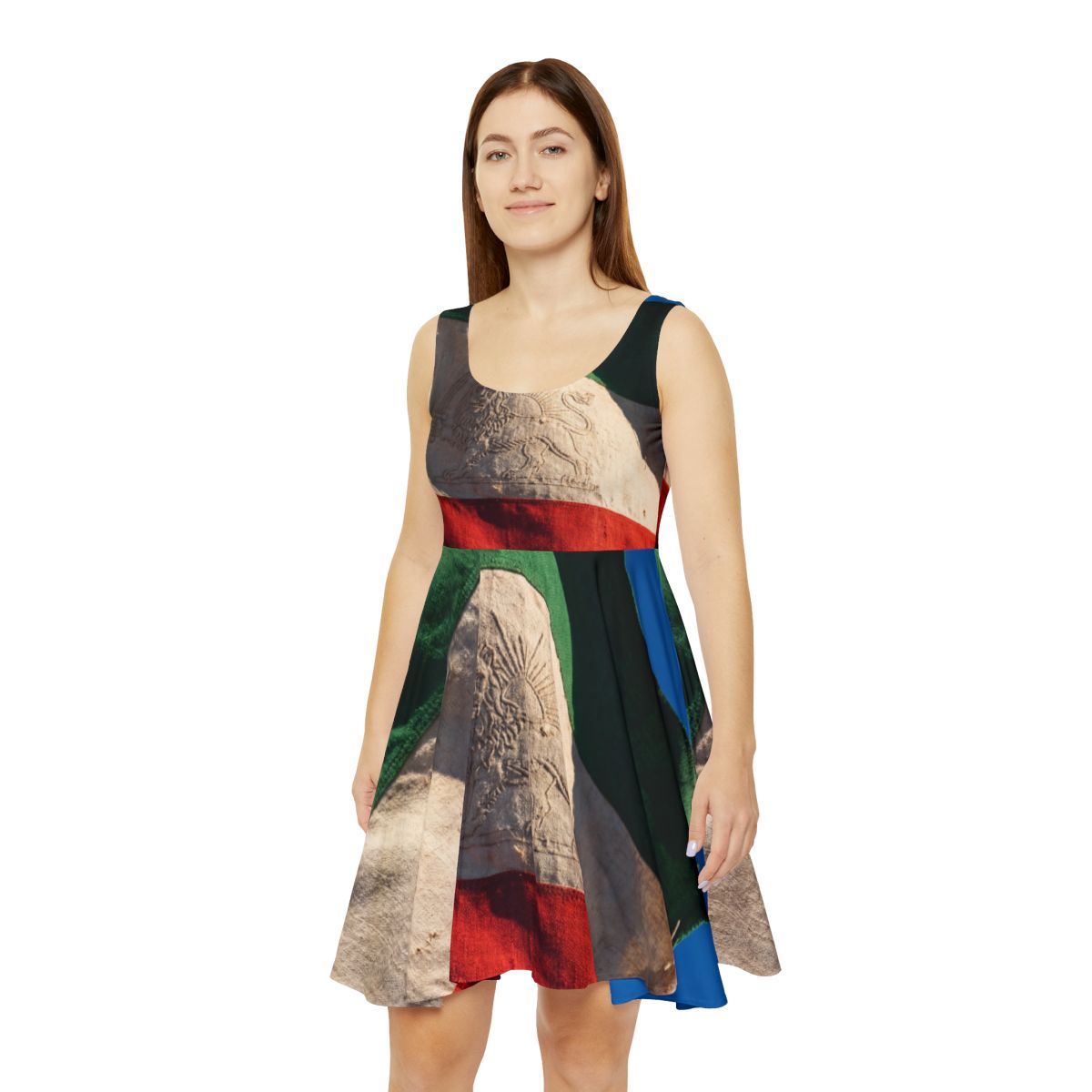 Skater Dress - Vintage Lion & Sun