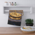 Tea Towels - Antique Brass Sundial Astrolabe Art | Echovira...