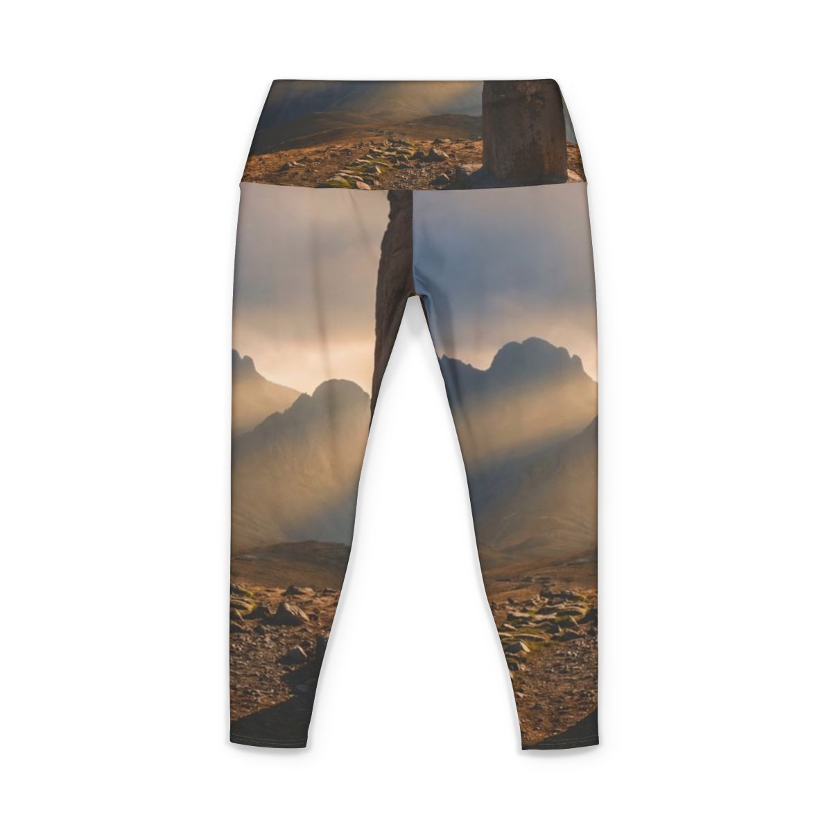 Women's Yoga Pants - Mystic Monolith Ancient Persian... |...