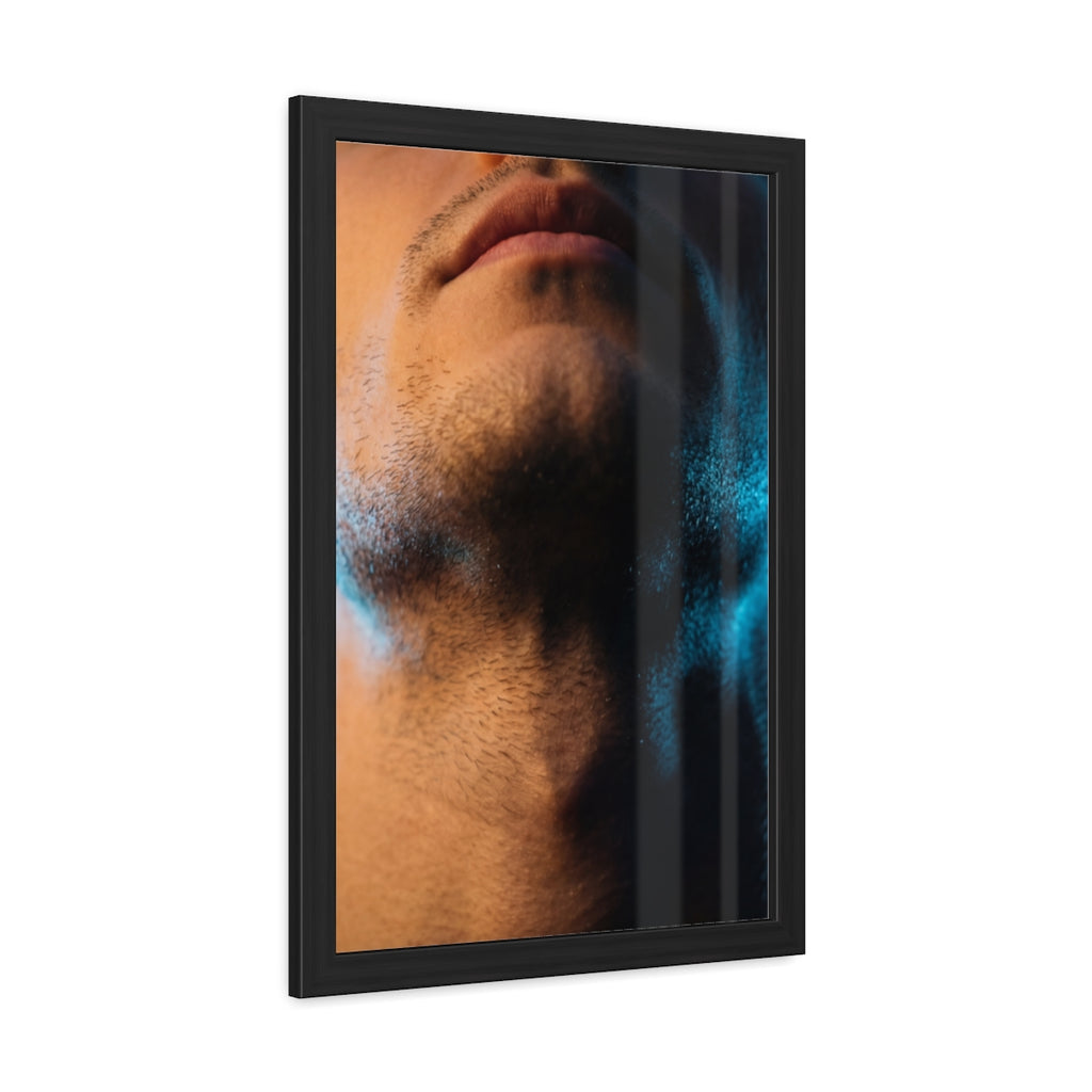 Framed Poster - Cinematic Urban Wall — Portrait