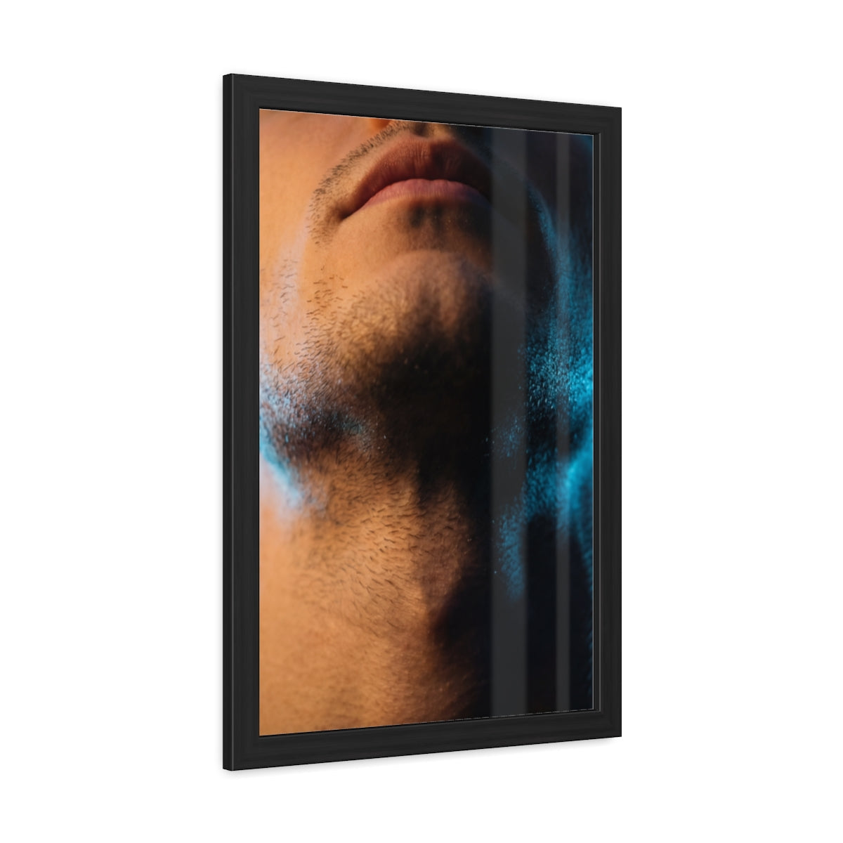 Framed Poster - Cinematic Urban Wall — Portrait