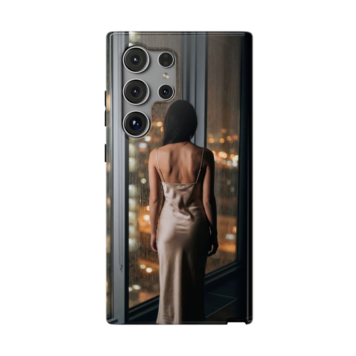 Impact-Resistant Case - Rainy Penthouse | Echovira Gallery